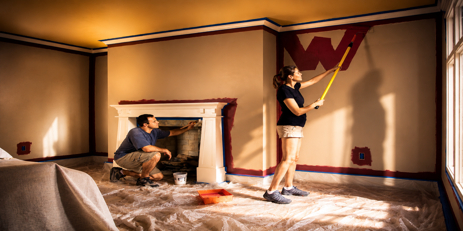 Interior painting and renovation service in Hamilton Ontario